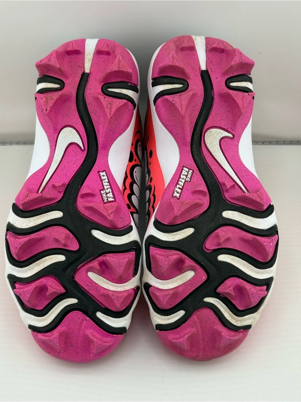 Nike Youth Baseball/Softball Cleats – Pink/Black – Size US 11C KIDS
